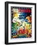 Circo Segura Circus-Lantern Press-Framed Art Print