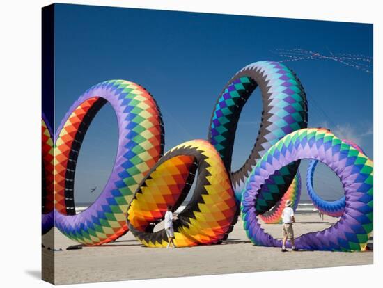 Circoflex Kites, International Kite Festival, Long Beach, Washington, USA-Jamie & Judy Wild-Stretched Canvas