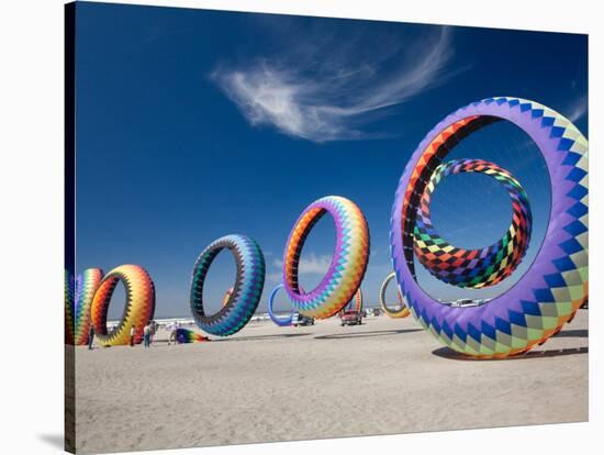 Circoflex Kites, International Kite Festival, Long Beach, Washington, USA-Jamie & Judy Wild-Stretched Canvas