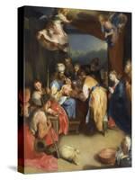 Circoncision De Jesus - the Circumcision of Christ - Barocci, Federigo (1528-1612) - Oil on Canvas-Federico Fiori Barocci or Baroccio-Stretched Canvas