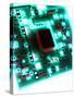 Circuit Board-Tek Image-Stretched Canvas