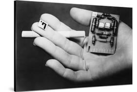 Circuit Transistors-null-Stretched Canvas