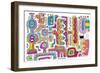 Circuits V WBG-Miguel Balbás-Framed Giclee Print