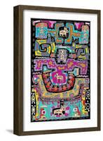 Circuits X B-Miguel Balbás-Framed Giclee Print