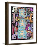 Circuits XII-Miguel Balbás-Framed Giclee Print