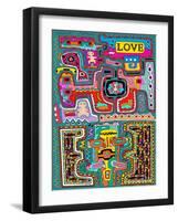 Circuits XX-Miguel Balbás-Framed Giclee Print