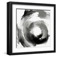 Circular Abstract I.-null-Framed Art Print