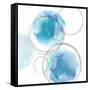 Circular Aqua I-Natalie Harris-Framed Stretched Canvas