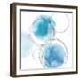 Circular Aqua I-Natalie Harris-Framed Art Print