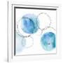 Circular Aqua II-Natalie Harris-Framed Art Print