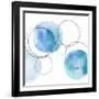 Circular Aqua II-Natalie Harris-Framed Art Print