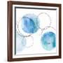 Circular Aqua II-Natalie Harris-Framed Art Print