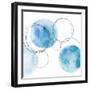 Circular Aqua II-Natalie Harris-Framed Art Print