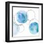 Circular Aqua II-Natalie Harris-Framed Art Print