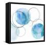 Circular Aqua II-Natalie Harris-Framed Stretched Canvas