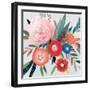 Circular Color Palette I-Isabelle Z-Framed Art Print