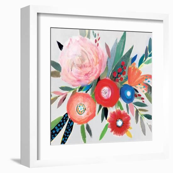 Circular Color Palette I-Isabelle Z-Framed Art Print