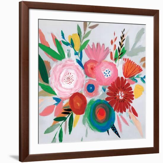 Circular Color Palette II-Isabelle Z-Framed Art Print