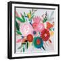 Circular Color Palette II-Isabelle Z-Framed Art Print