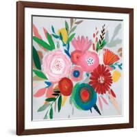 Circular Color Palette II-Isabelle Z-Framed Premium Giclee Print