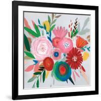 Circular Color Palette II-Isabelle Z-Framed Premium Giclee Print