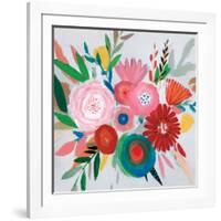 Circular Color Palette II-Isabelle Z-Framed Art Print