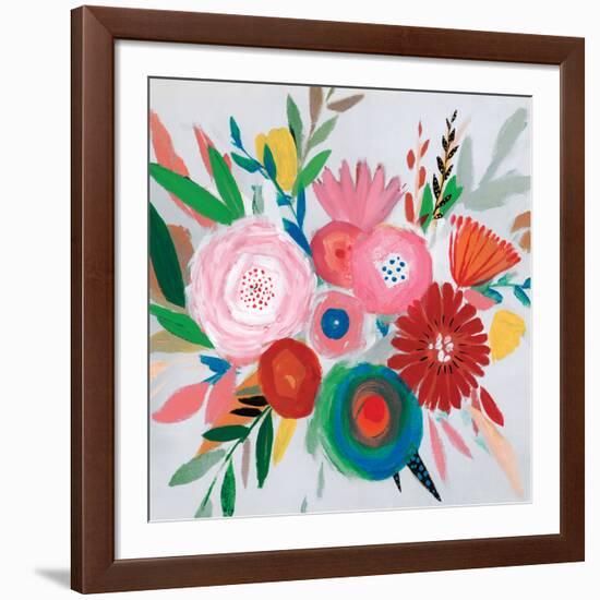 Circular Color Palette II-Isabelle Z-Framed Art Print