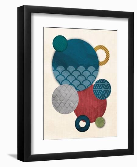 Circular Convention Mate-OnRei-Framed Art Print