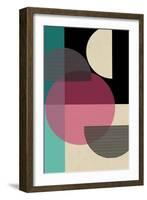 Circular Converge-Rocket 68-Framed Giclee Print