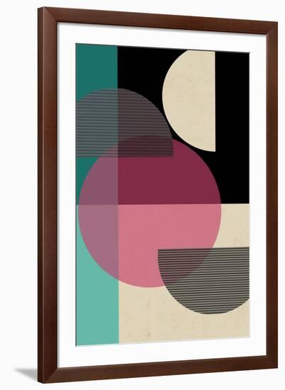 Circular Converge-Rocket 68-Framed Giclee Print