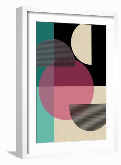 Circular Converge-Rocket 68-Framed Giclee Print