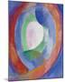 Circular Forms, Moon No. 1, 1913-Robert Delaunay-Mounted Premium Giclee Print