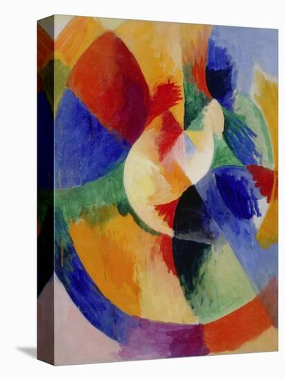 Circular Forms, Sun (Formes circulaires, soleil). 1912 - 13-Robert Delaunay-Stretched Canvas