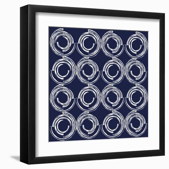 Circular Hypnotics-Marcus Prime-Framed Art Print