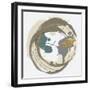 Circular Inclusion I-Alonzo Saunders-Framed Art Print