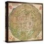 Circular Map of Vienna During the Turkish Siege, 1530-null-Stretched Canvas