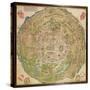 Circular Map of Vienna During the Turkish Siege, 1530-null-Stretched Canvas