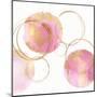 Circular Pink and Gold II-Natalie Harris-Mounted Art Print