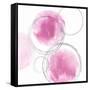 Circular Pink I-Natalie Harris-Framed Stretched Canvas