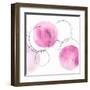 Circular Pink II-Natalie Harris-Framed Art Print