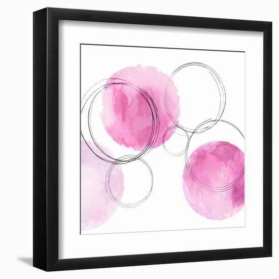 Circular Pink II-Natalie Harris-Framed Art Print