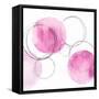 Circular Pink II-Natalie Harris-Framed Stretched Canvas