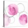 Circular Pink II-Natalie Harris-Stretched Canvas