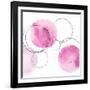 Circular Pink II-Natalie Harris-Framed Art Print