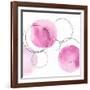 Circular Pink II-Natalie Harris-Framed Art Print