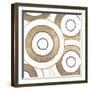 Circular Rhythm IV-Alonzo Saunders-Framed Art Print