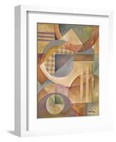 Circular Rhythms II-Marlene Healey-Framed Art Print