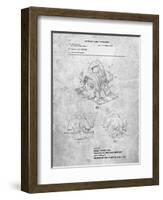 Circular Saw Patent-Cole Borders-Framed Art Print