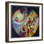 Circular Shapes, Sun and Moon, 1912/31-Robert Delaunay-Framed Giclee Print