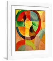 Circular Shapes, Sun No.1, 1912-Robert Delaunay-Framed Giclee Print